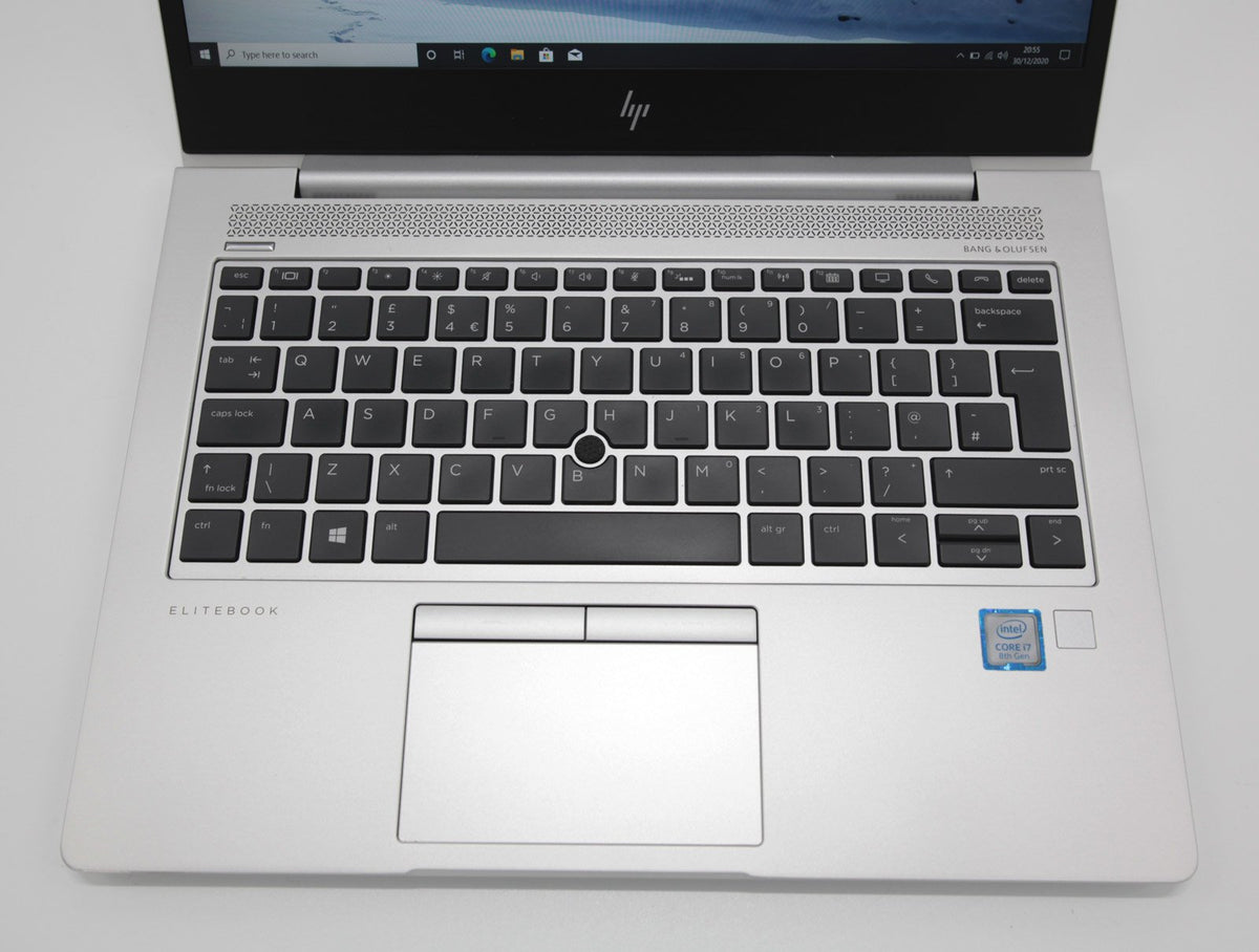 HP EliteBook 830 G5 Laptop: Core i7-8550U, 16GB RAM, 256GB