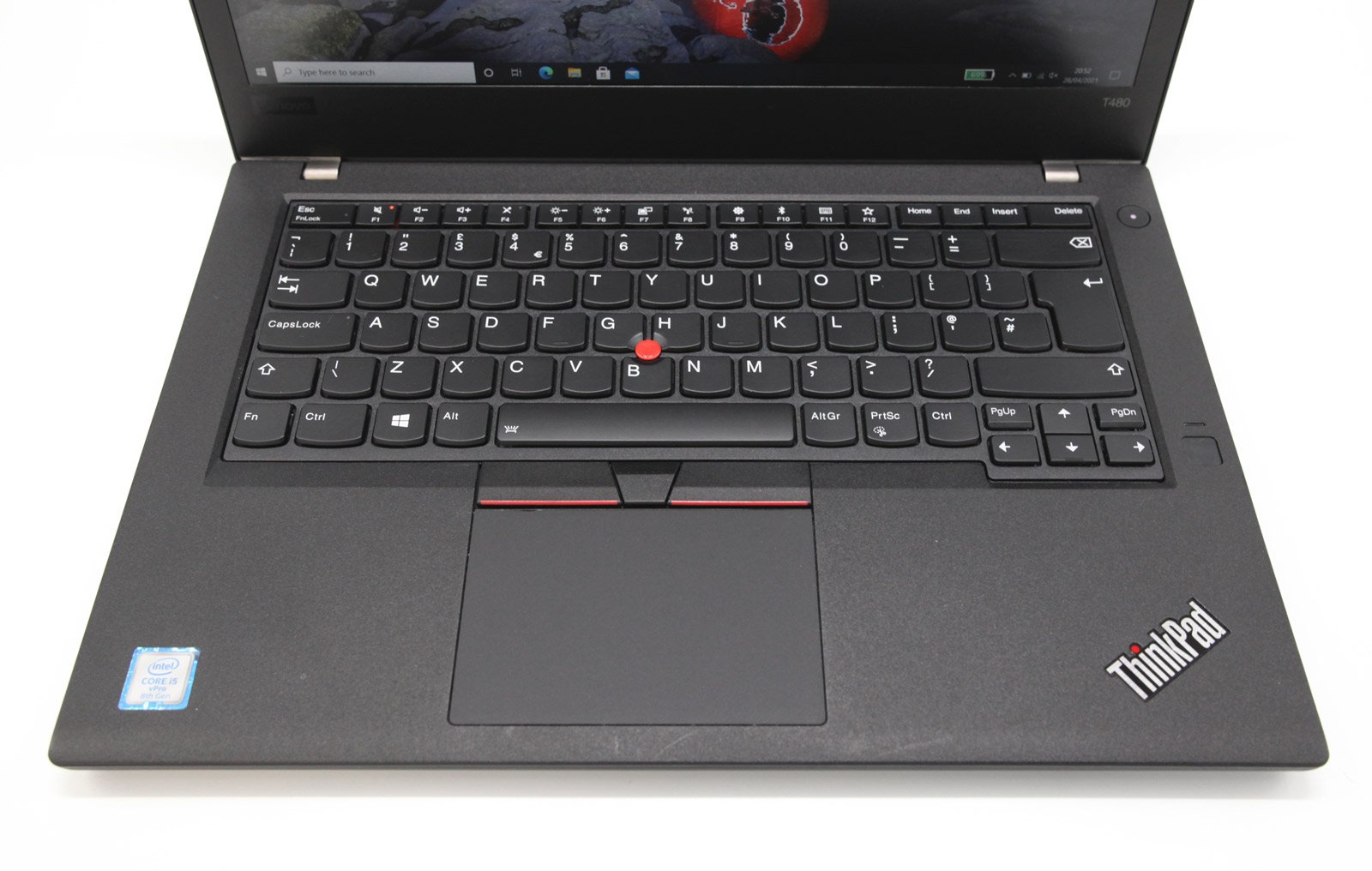Lenovo ThinkPad T480 Laptop: 8th Gen i5, 16GB RAM, 256GB, 14" FHD, Warranty - CruiseTech